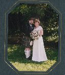 Colin and Anna in the Garden